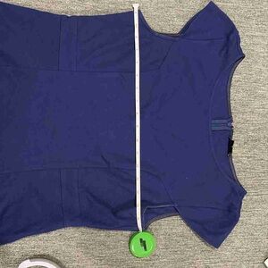 Chic Royal Blue Women's Blouse